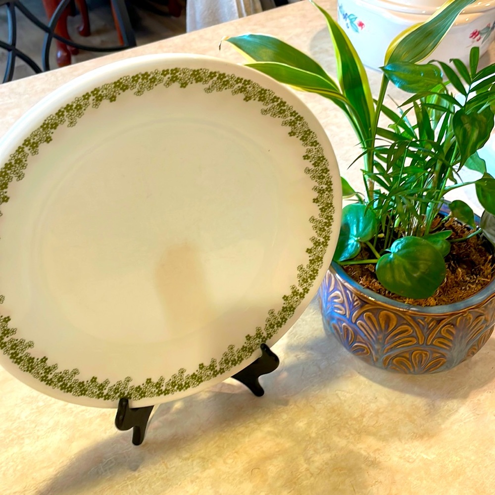 Corelle Crazy Daisy / Springtime Blossoms 10” dinner plates